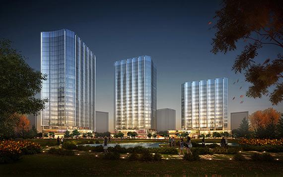 上海建最大cbd中央公园政府出地企业出钱与居民共享